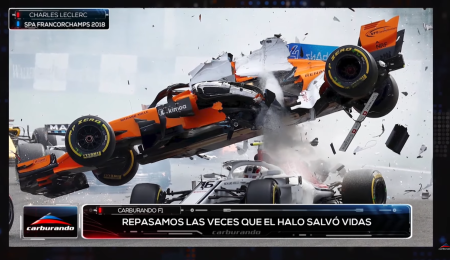 F1: las últimas veces que el halo salvó vidas