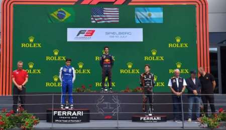 Podio de Franco Colapinto en Austria