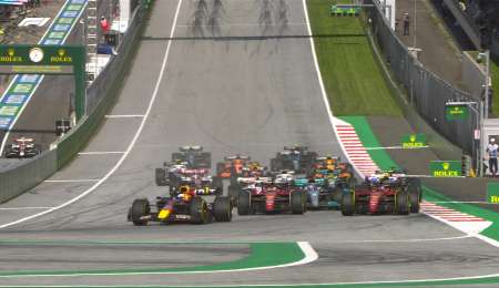 F1: Verstappen, de punta a punta en el Sprint de Austria
