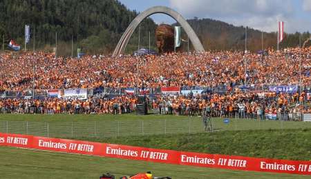 Polémica en la F1 por actitudes de los hinchas en Austria