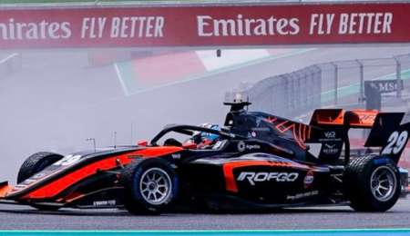 Fórmula 3: Colapinto avanzó bajo la lluvia en Austria