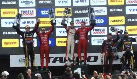 Top Race: mirá cómo se enteraron del cambio de ganador en el podio