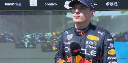 Verstappen tras el GP de Francia: "Espero que Charles Leclerc esté bien"