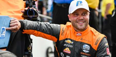 IndyCar: Pole para Rosenqvist en el Gallagher GP