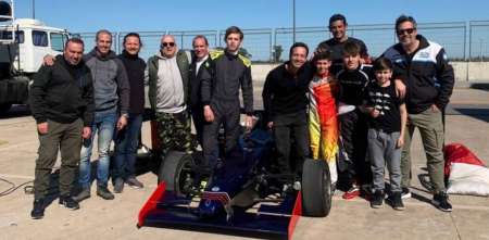 Fórmula Nacional: tres jóvenes pilotos probaron en San Nicolás