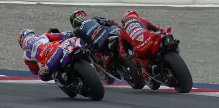 VIDEO: la gran maniobra de Quartararo en el GP de Austria de MotoGP