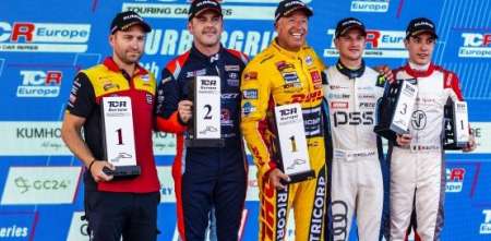 TCR Europeo: podio de Franco Girolami en Nürburgring