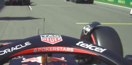 VIDEO: a bordo de Verstappen, de 14° a 8° en una vuelta