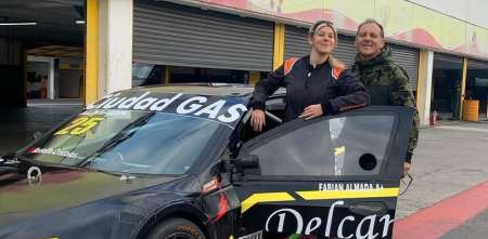 Padre e hija van por la gloria a Olavarría