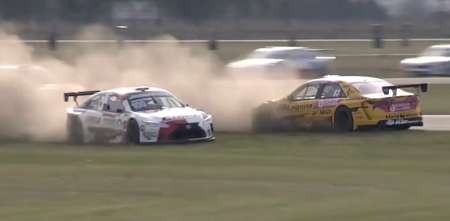 VIDEO: el toque que generó una sanción en el Sprint del Top Race