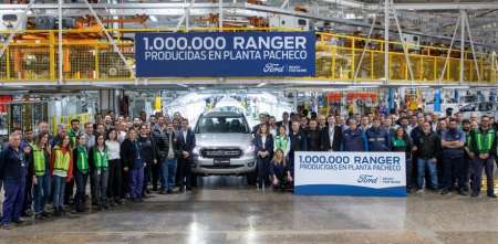 Ford alcanza la producción 1.000.000 de Ranger en Argentina