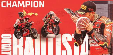 Álvaro Bautista se consagró campeón del WorldSBK