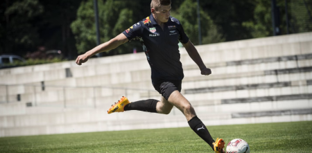 VIDEO: Previa Qatar 2022: ¿cómo juegan al fútbol algunos pilotos de F1?