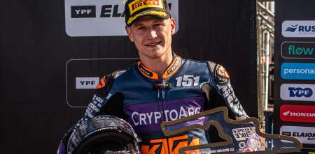 VIDEO: Agustín Donatti: "Estoy tan frustrado que no quiero saber más nada con la moto"