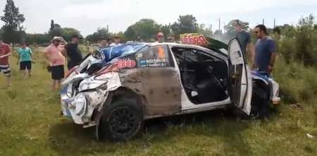 VIDEO: ¿por qué se produjo el tremendo vuelco en el Rally de Entre Rios?