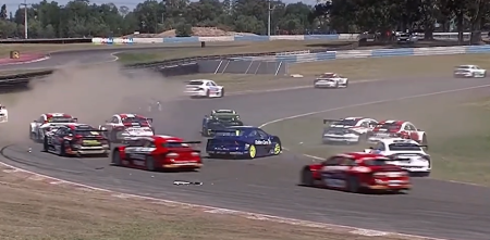 VIDEO: múltiple accidente en el Sprint del Top Race Series