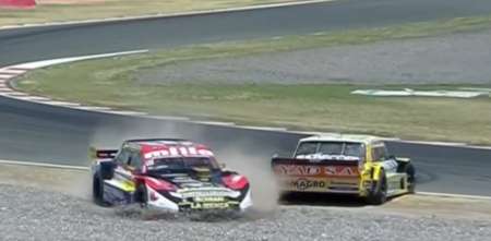 VIDEO: TC: ¡Di Palma se despistó y casi le pega Todino en el entrenamiento!