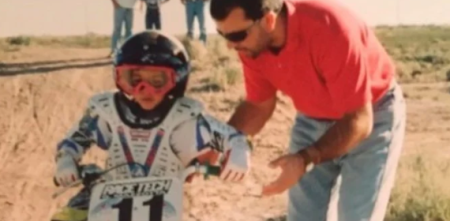 Los inicios en el motociclismo del campeón de TC, José Manuel Urcera