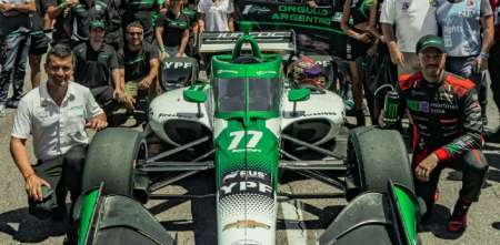 Anuario 2022: las pruebas de Agustín Canapino con la Indy