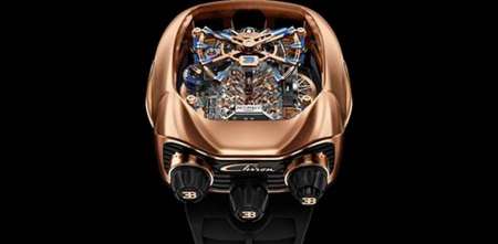 Bugatti y su reloj de 3 millones de euros