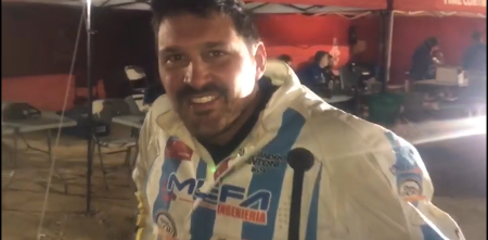 Alejandro Fantoni luego de la Etapa 1: "El cuatriciclo se golpeó mucho hoy"