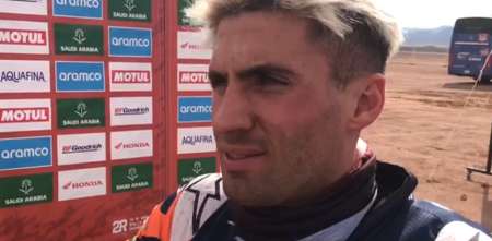 Kevin Benavides: “Fue una etapa muy dura”