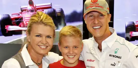 Schumacher y Corinna, juntos en un evento especial