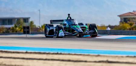 Agustín Canapíno terminó a menos de un segundo en las pruebas de IndyCar