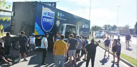 La Pampa: Un equipo de competición sufrió un accidente