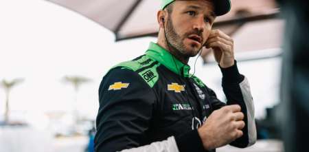 Imágenes de la prueba de Agustín Canapino en Sebring con el IndyCar