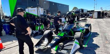 VIDEO: más imágenes de la prueba de Agustín Canapino con el IndyCar en Sebring