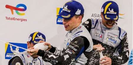 Siebert y el podio en Abu Dhabi: "Cuándo lo vi adelante, dije este es mío"