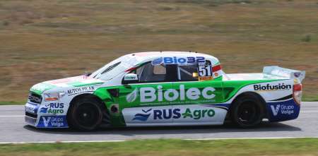 Gianini dominó los entrenamientos de las TC Pick Up en el Mouras
