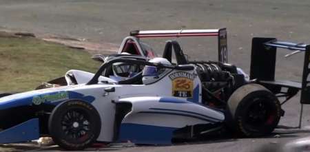 Durísima piña en la primera final de la Fórmula Nacional en Buenos Aires