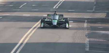 Agustín Canapino debutó en la IndyCar: así fue su primera salida a pista