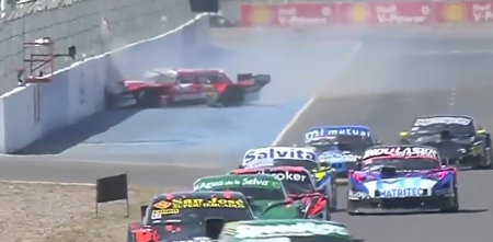 Fortísimo accidente en la final del TC Pista en Neuquén