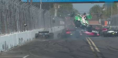 La inesperada de reacción del entorno de Canapino a uno de los accidentes