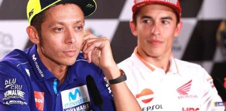 Valentino Rossi le dice "No" a Marc Márquez