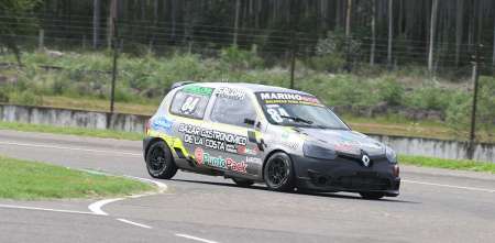 Oubiña logró la pole provisoria de la Clase 3 en Concordia