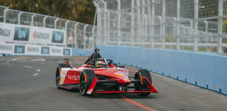 Fórmula E: Sacha Fenestraz tuvo que abandonar en Brasil