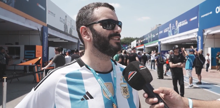 El hincha argentino que revolucionó los boxes de la Fórmula E en São Paulo
