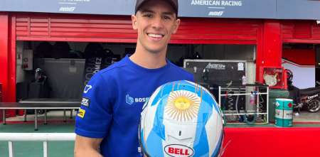 La historia del estadounidense con sangre argentina que sueña con llegar a MotoGP