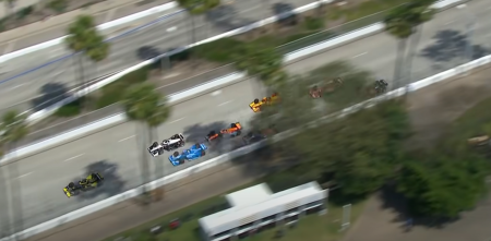 Canapino en Long Beach: así fue la última carrera de IndyCar