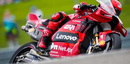 MotoGP: Bagnaia apareció antes de clasificar en Austin