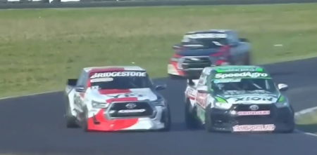 El insólito encontronazo en la clasificación de las TC Pick Up en La Plata