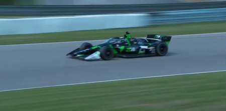 IndyCar: Canapino completó la actividad del viernes en Barber