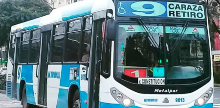 Paro de colectivos: la línea 9 no presta su servicio a causa de una agresión a un chofer