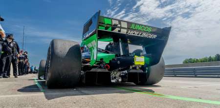 IndyCar: Canapino arriesga con la estrategia para avanzar en Barber