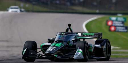 IndyCar: Canapino vio la bandera a cuadros en Barber