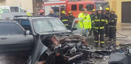 Tragedia en Lanús: un accidente dejó como saldo 2 muertos y 3 heridos